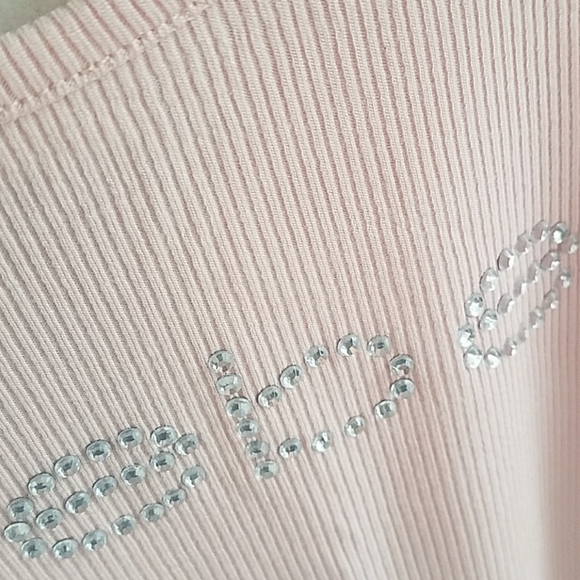 💖Bebe NEW tank pink blush top - Picture 6 of 7